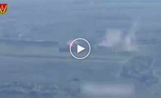 Артилеристи атакували російську самохідну артилерійську установку 2С19 Мста-С