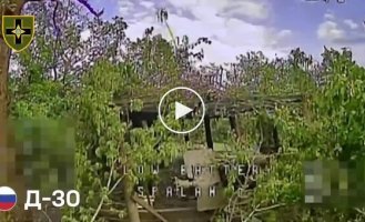 Бойцы 28 ОМБр уничтожили САУ Гвоздика, орудия Д-30, склады с БК, автотранспорт, а также укрытия россиян