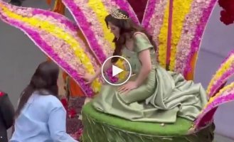 Miss Universe fell ill during a festival in Ecuador