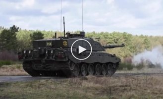 Міністерство оборони Великобританії опублікувало відео роботи танків Challenger 2, які планують передати Україні