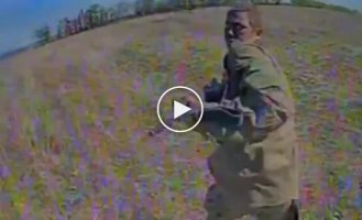 Unsuccessful escape attempt: Ukrainian FPV drone caught up with an African mercenary in the Kupyansk direction