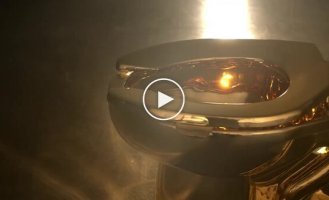 Стокілограмовий золотий унітаз продали на аукціоні