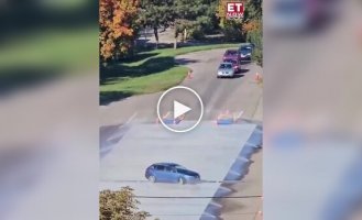 Как проходит экзамен по вождению на скользкой поверхности в Швеции