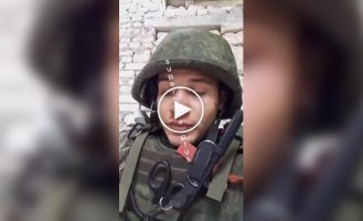 Оккупант-мародер хвастается достижениями
