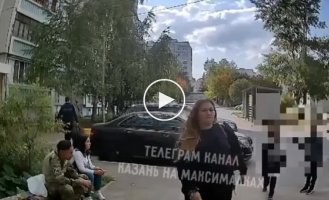 In Kazan, a military man who returned from the war in Ukraine detonated a flash-bang grenade in the yard to entertain the children.