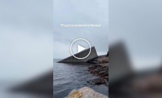 Вечеря на глибині: на відео потрапив найбільший підводний ресторан в Норвегії