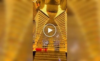 In China, there is a beer museum that looks like a palace from a sci-fi movie