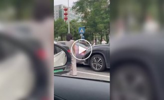 Китайські бої без правил після ДТП