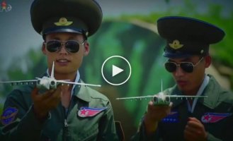 North Korean Air Force Boy Band Can't Match Top Gun