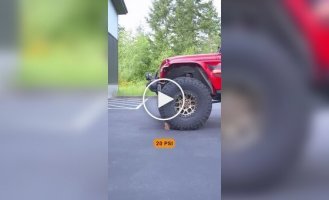 Tire pressure clearly: why it is lowered on off-road