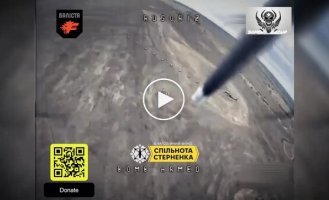 Strike Bombus UAV shot down Russian Ka-52 Alligator helicopter