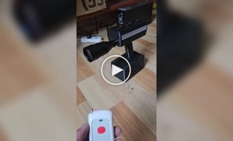 Мощный лазер: прожигаем дерево насквозь