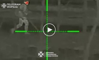 A sniper takes down two invaders near Bakhmut