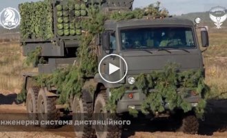 The latest enemy remote mining system Agriculture was destroyed by soldiers of the 47th Mechanized Infantry Brigade in the Pokrovsk direction