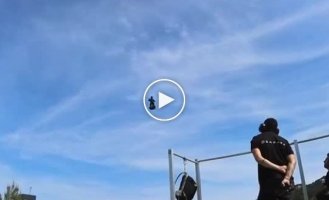 Flyboardair - a jet flying board from the future