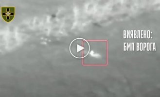 Soldiers of the 28th Separate Motorized Brigade showed exclusive footage of work deep behind enemy lines, a self-propelled gun and three armored fighting vehicles were destroyed