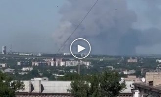 Луганская область, еще один орочий склад боеприпасов вышел из чата