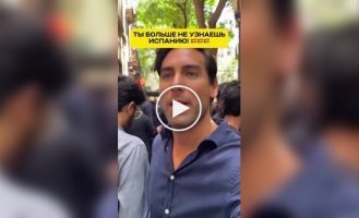 Испанию захватили мигранты