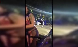 Дорожная проверка документов закончилась аварией и травмами