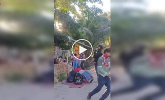 Использование бамбука в качестве базуки