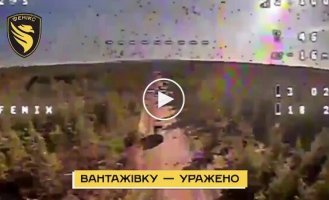 Прикордонники знищили кілька вантажівок, автомобілі, склад ПММ противника та окупантів на Луганщині