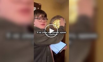 Нейросеть попыталась определить время по стрелкам часов