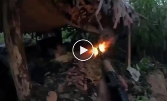 Close combat with the Russian DRG in the Kharkov region from the first person of a Ukrainian military man