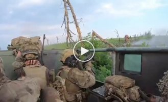 American unit of the Armed Forces of Ukraine storms Russian positions