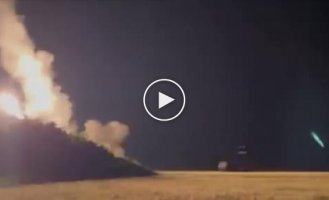 Первое заснятое применение HIMARS