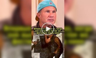 Барабанщик RHCP про першу зустріч з групою Rammstein