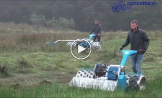Гигантская газонокосилка поможет избавится от высокой травы