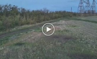 Яркая смерть оккупанта после атаки украинского дрона