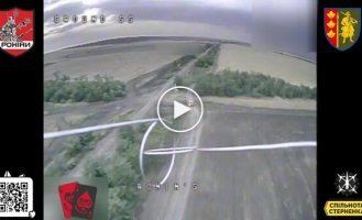 Dronari from the 65th separate separate brigade are destroying the occupiers' logistics, destroying enemy transport in the rear