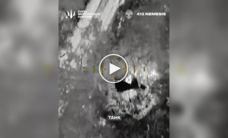 Unmanned systems attack Russian tanks, armored fighting vehicles, howitzers and trucks