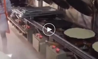 Фабричный метод приготовления блинов