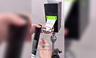 Будущее парикмахерского искусства: тренажер для стрижки из Южной Кореи