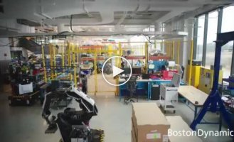 Boston Dynamics показали работу нового робота Stretch