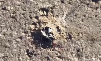 Ukrainian FPV drones attack Russian infantry in the Zaporozhye direction