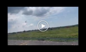 Russian helicopter allegedly shot down part of the Wagner group column