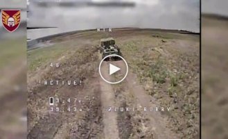 Paradetroopers of the 46th Airborne Brigade destroyed a Russian tank-shed in the Maryanka direction