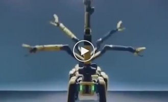 Танцевальная пауза от роботов Boston Dynamics