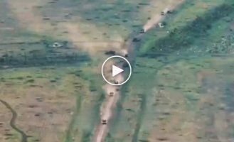 Unsuccessful assault on Chasov Yar by the Russian military with the support of 20 armored vehicles