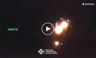 Border guards use drone drops to destroy 4 tanks and infantry fighting vehicles of occupiers in Kupyansk direction