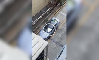 Мимовільне займання китайського електромобіля