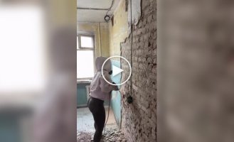 Демонтаж стен, который завораживает