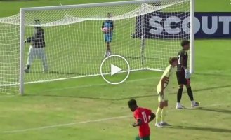 Сын Криштиану забил свой первый гол в составе сборной Португалии