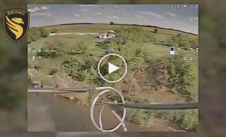 Силы обороны выследили и атаковали вражеский танк, орудие и укрытия противника