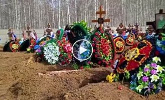 New cemetery of the Russian PMC Wagner in Novosibirsk