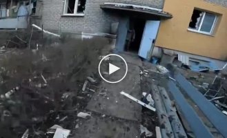 Archival footage of battles in the village of Opytnoye, Donetsk region, from the first person perspective of fighters from the Central Security Service “A” of the SBU