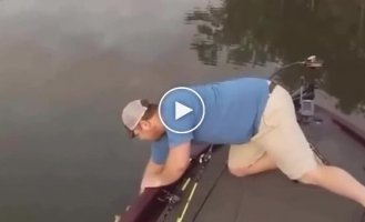 Unexpected catch of men while fishing